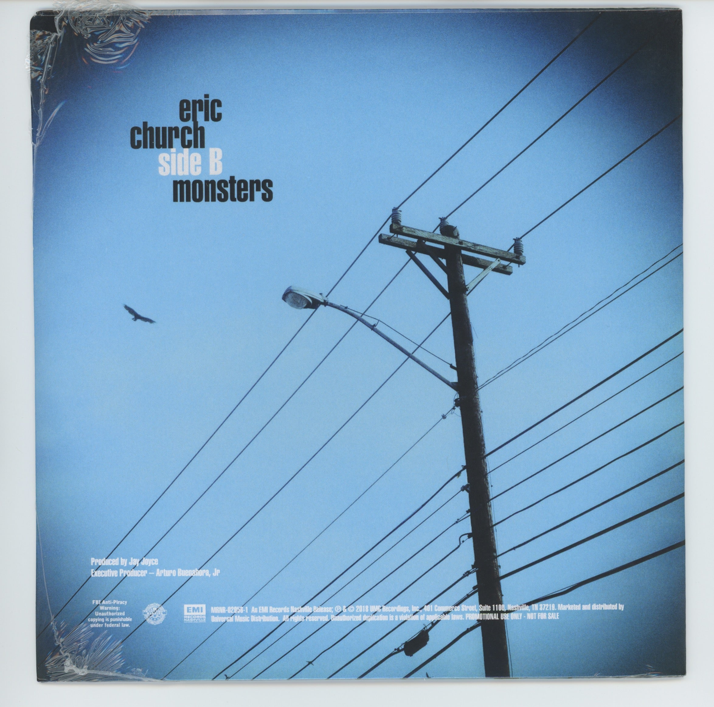 Eric Church - Heart Like A Wheel on EMI Nashville Promo Sealed