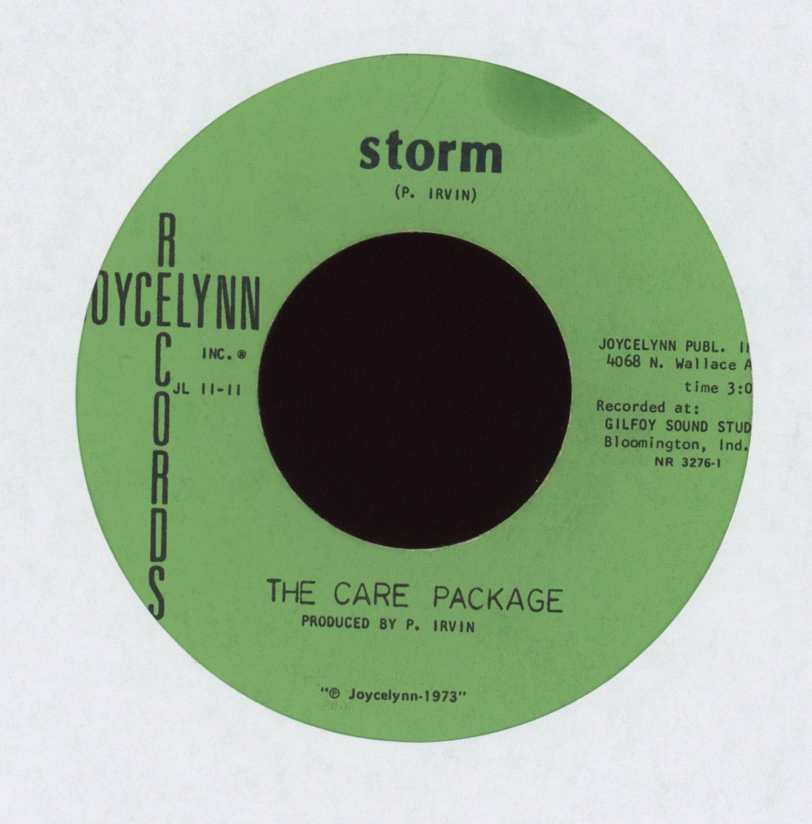 Care Package - Storm / Ooh Song on Joycelynn