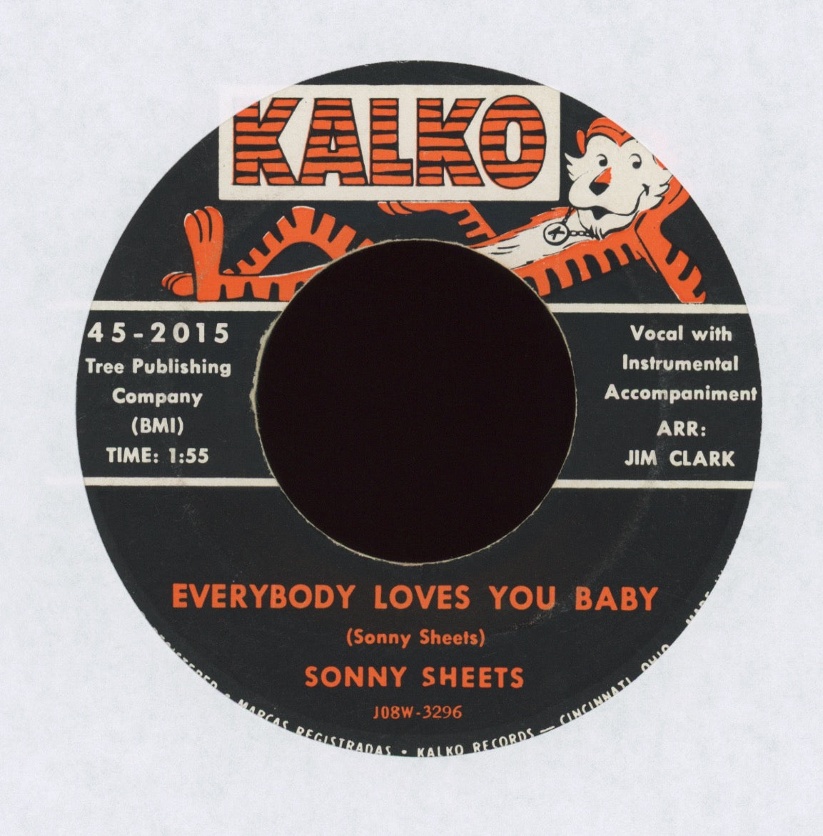 Sonny Sheets - Everybody Loves You Baby on Kalko