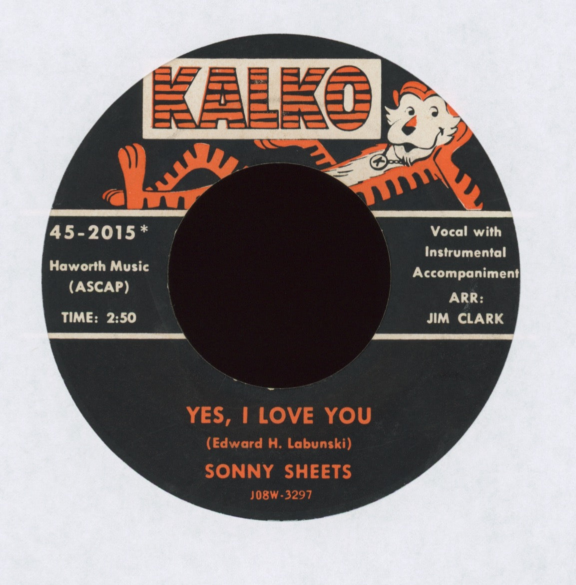 Sonny Sheets - Everybody Loves You Baby on Kalko