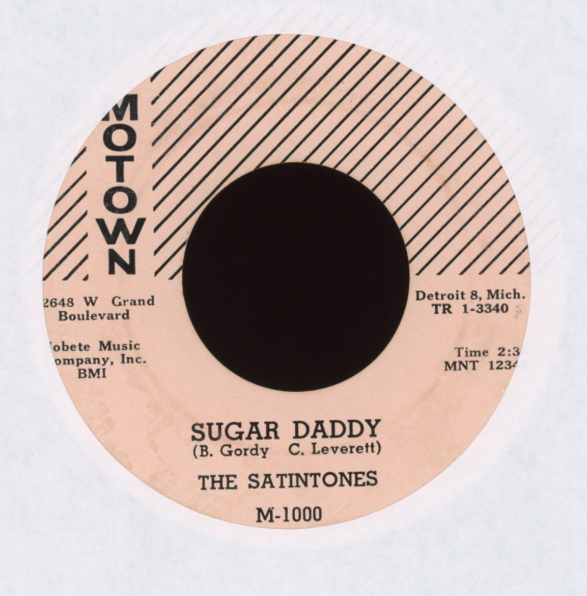 The Satintones - My Beloved on Motown Strings Version