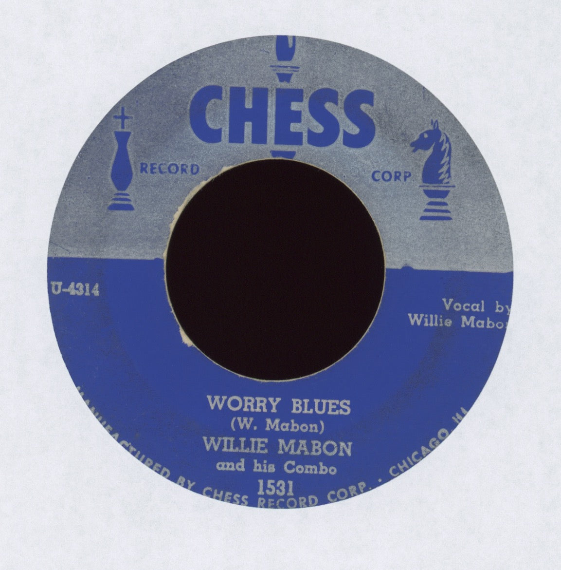 Willie Mabon And His Combo - I Don't Know on Chess