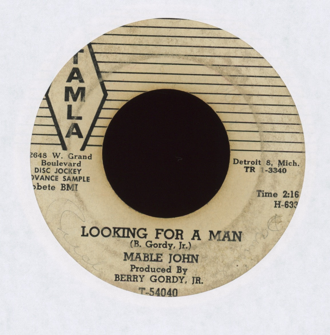 Mable John - Looking For A Man on Tamla