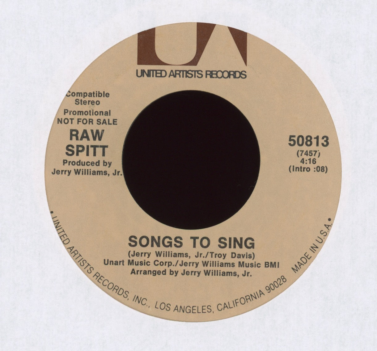 Raw Spitt - That Ain't My Wife (That I See) on UA Promo