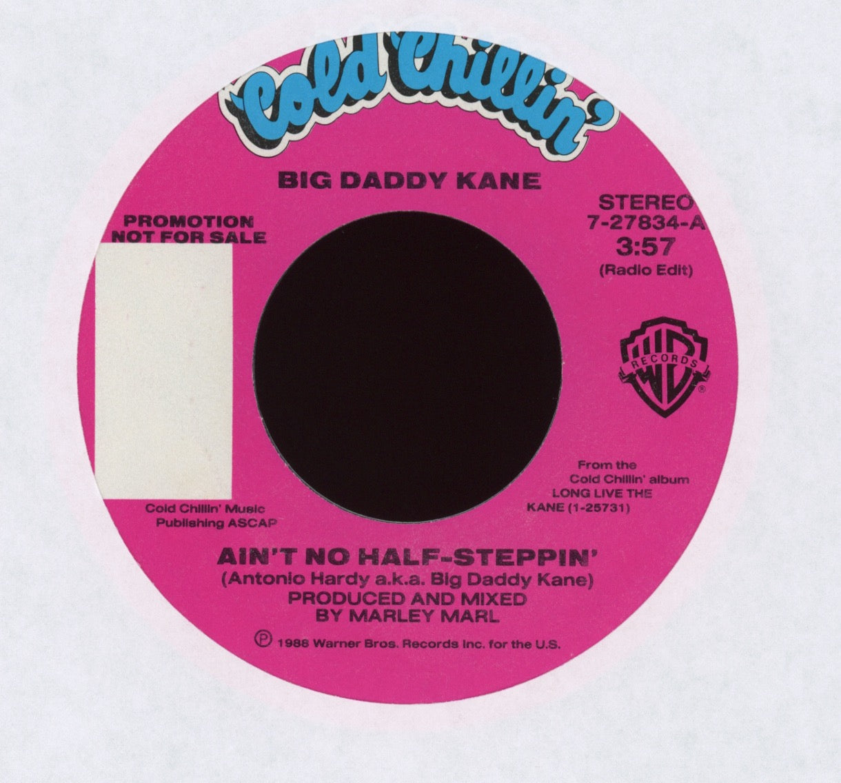 Big Daddy Kane - Ain't No Half-Steppin' on Cold Chillin' Promo