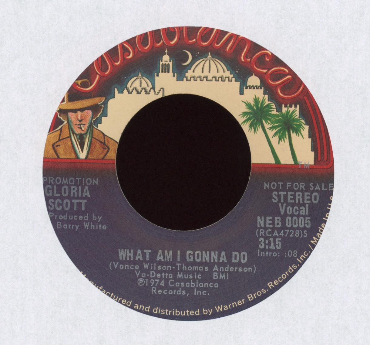 Gloria Scott - What Am I Gonna Do on Casablanca Promo