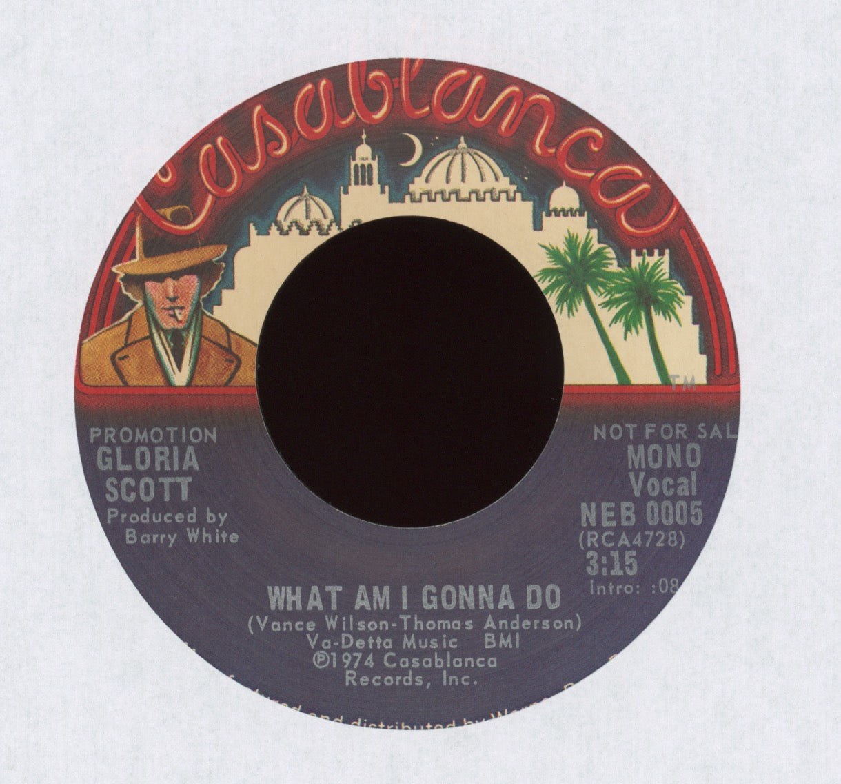 Gloria Scott - What Am I Gonna Do on Casablanca Promo