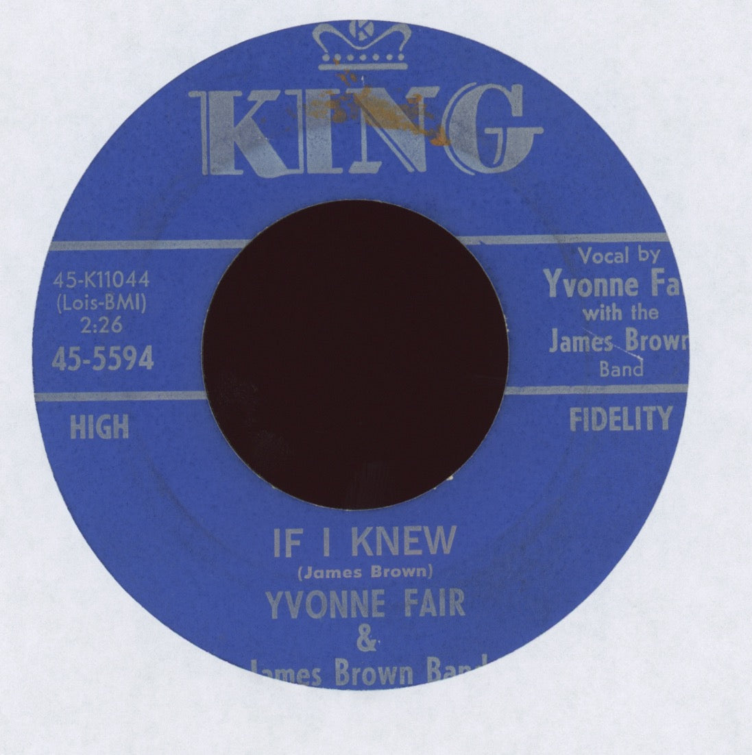 Yvonne Fair - I Found You on King