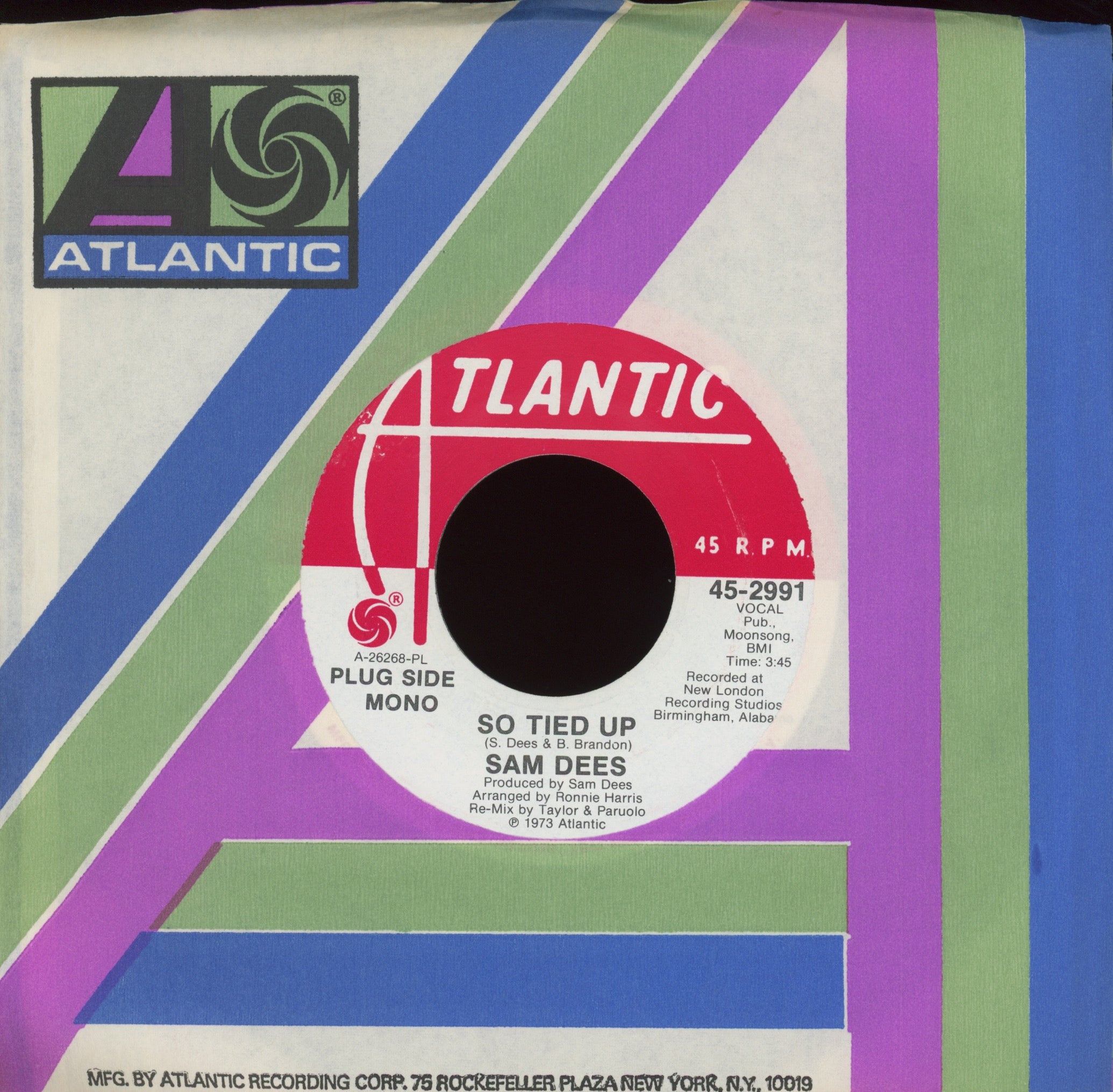Sam Dees - Signed Miss Heroin on Atlantic Promo