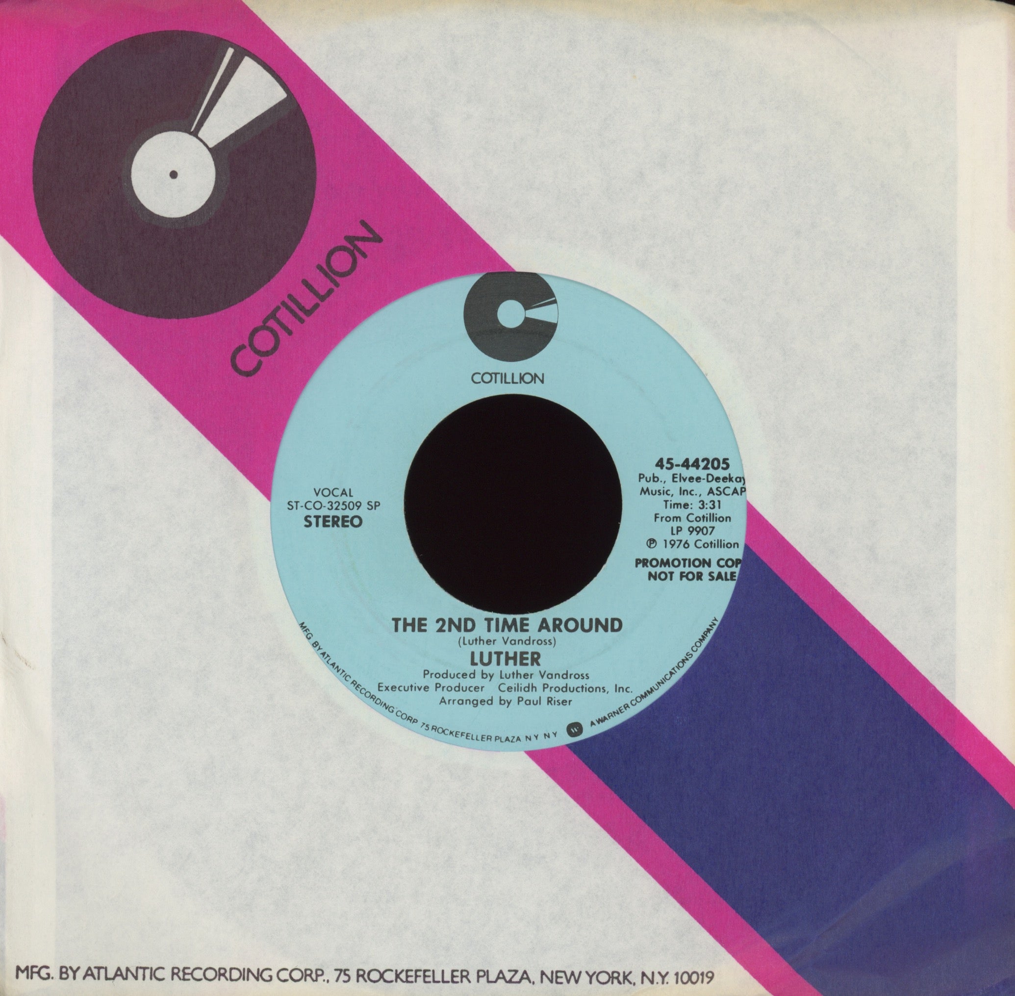 Luther - Funky Music (Is A Part Of Me) on Cotillion Promo