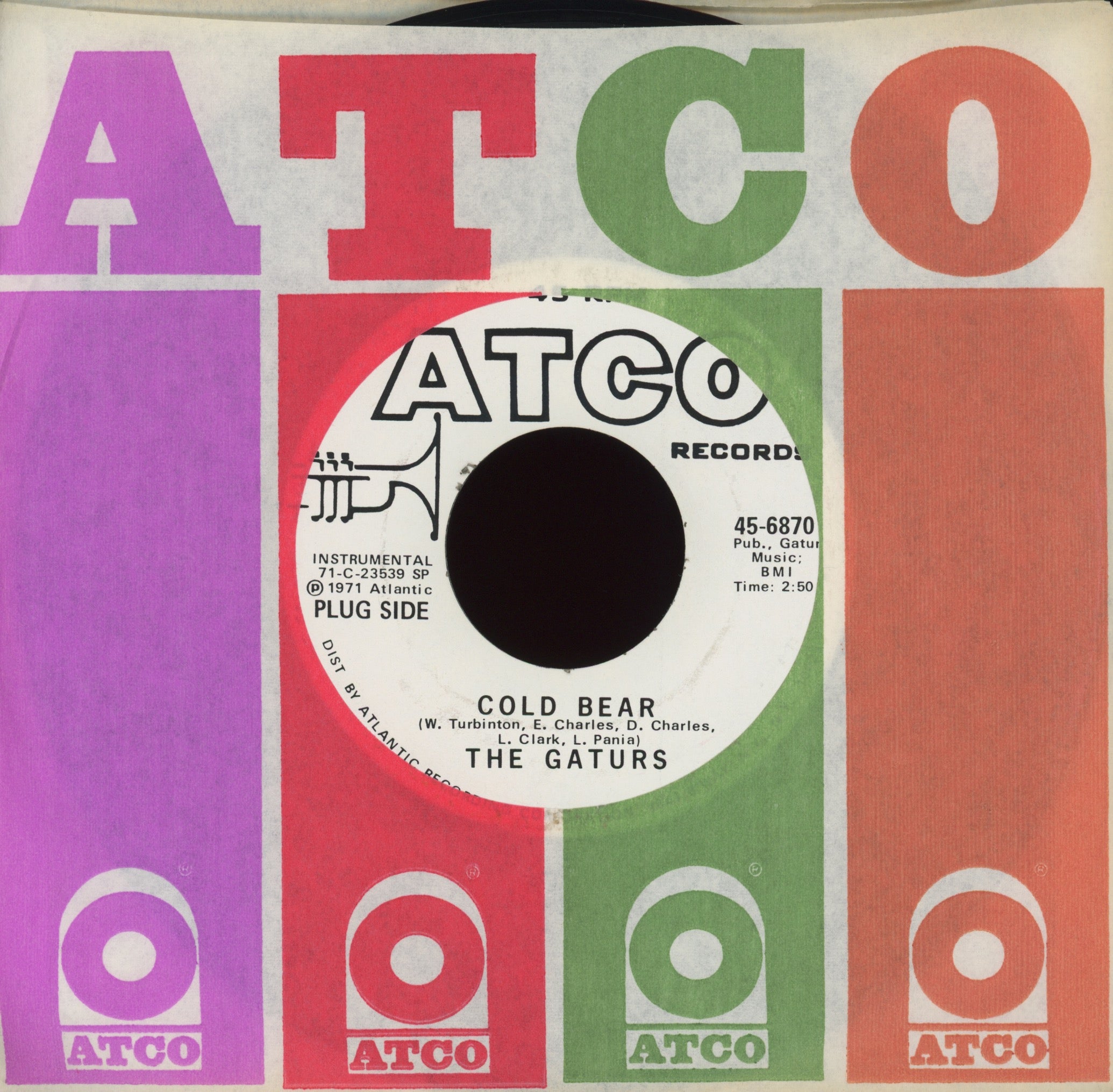 The Gaturs - Cold Bear on Atco Promo
