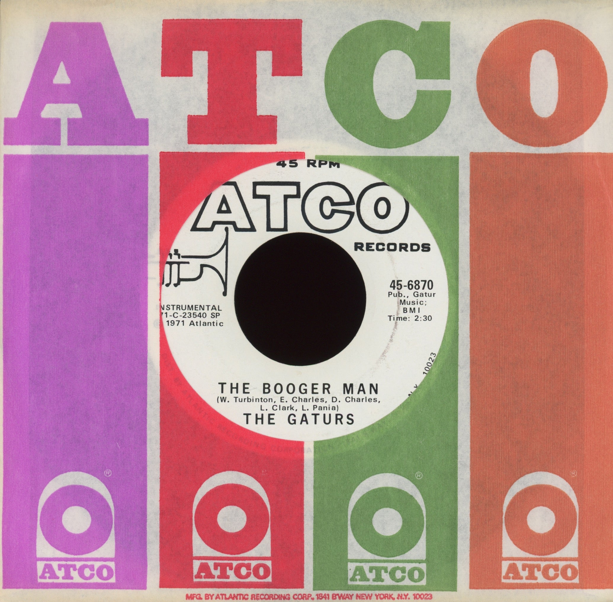 The Gaturs - Cold Bear on Atco Promo