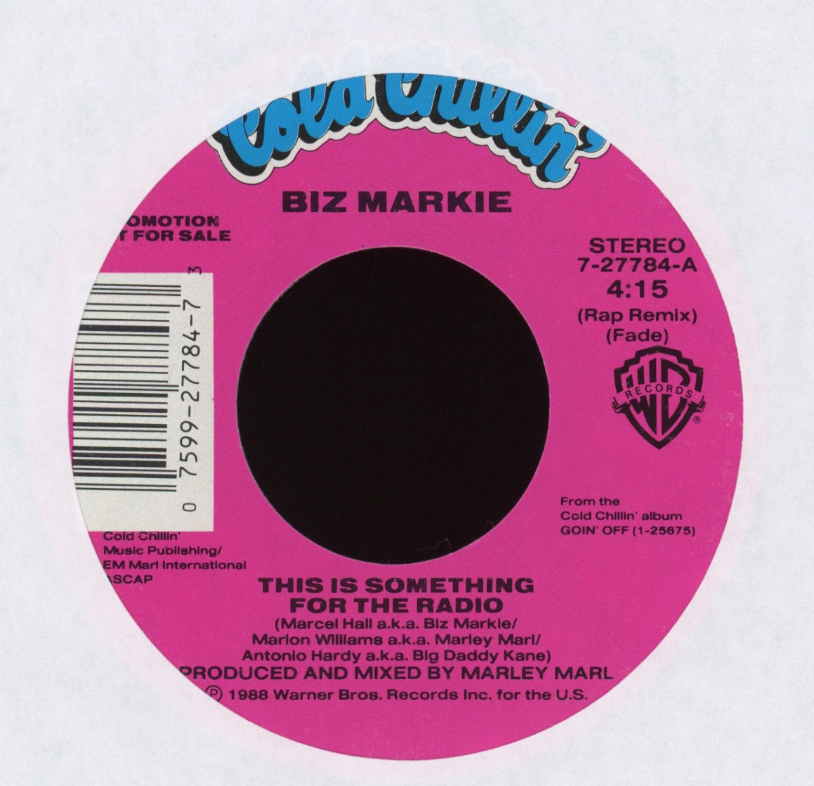 Biz Markie - This Is Something For The Radio on Cold Chillin' Promo