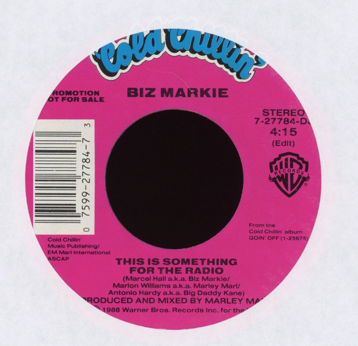 Biz Markie - This Is Something For The Radio on Cold Chillin' Promo