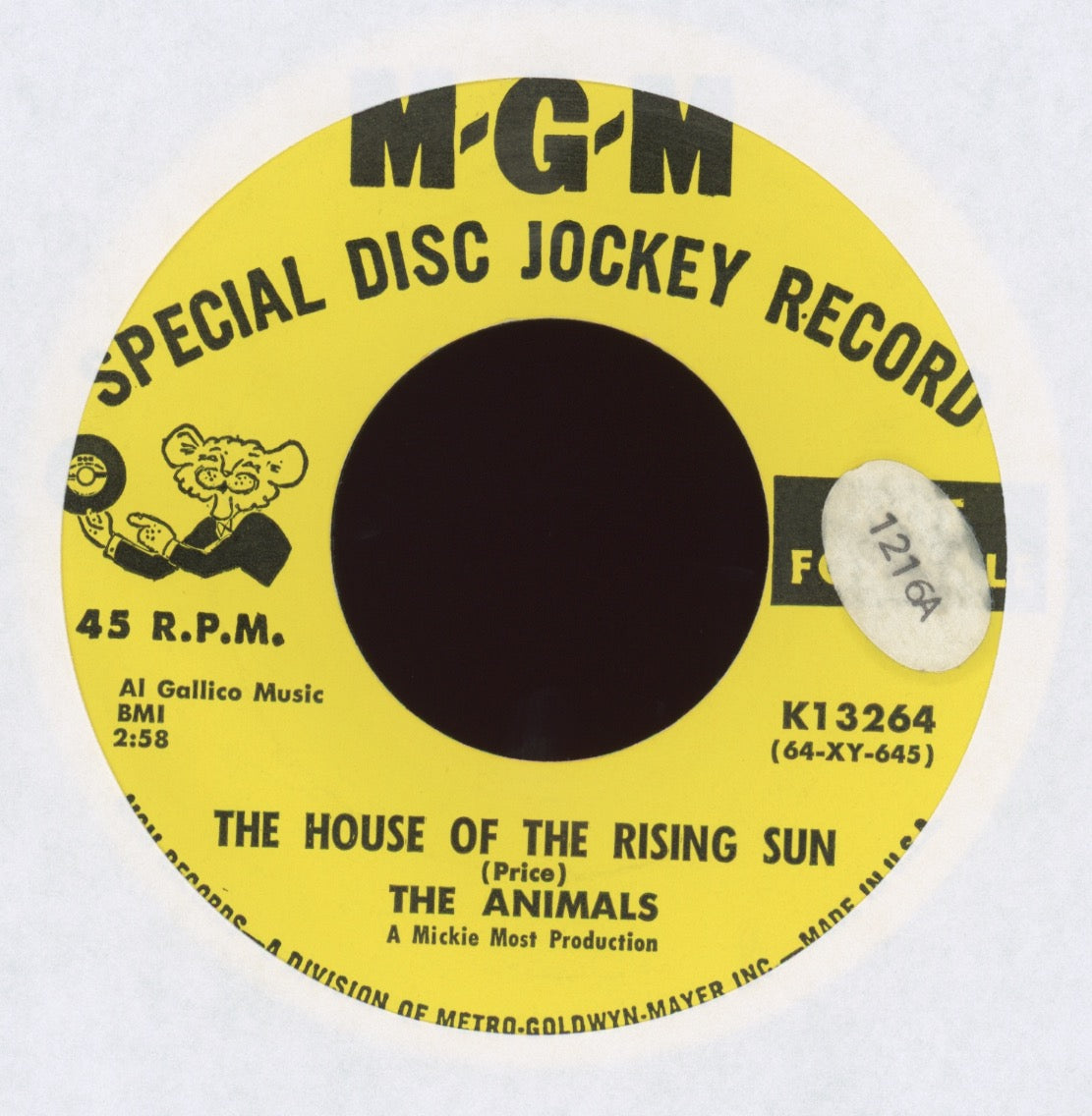 The Animals - The House Of The Rising Sun on MGM
