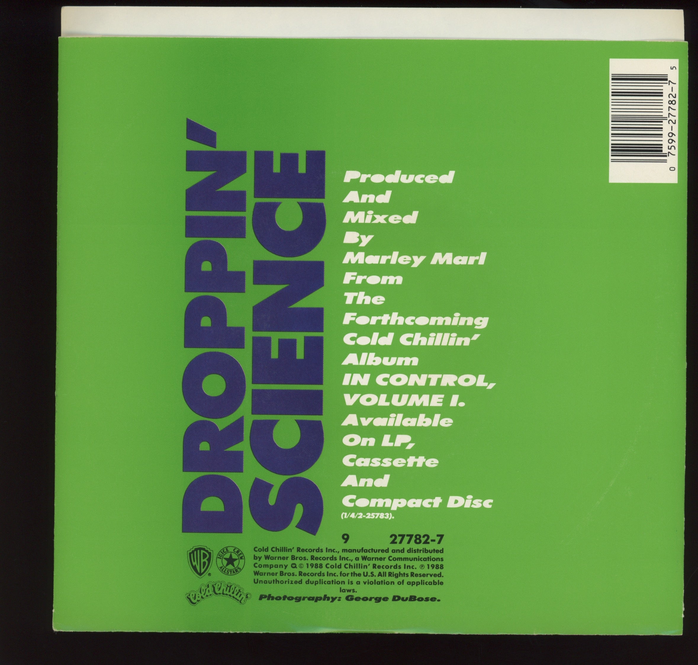 Marley Marl - Droppin' Science on Cold Chillin' Promo