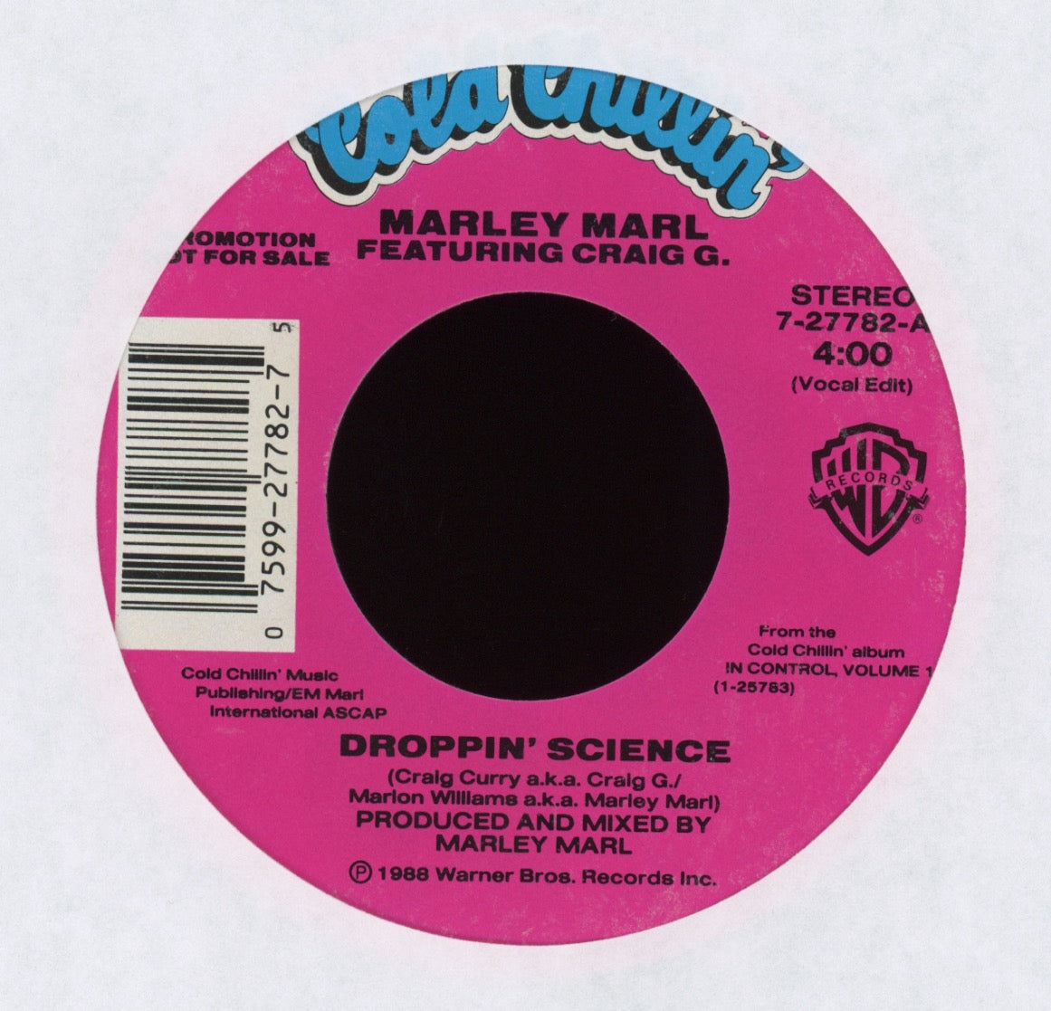 Marley Marl - Droppin' Science on Cold Chillin' Promo