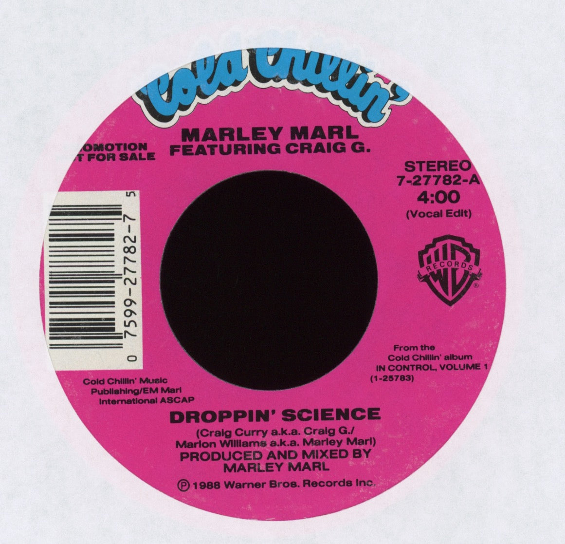 Marley Marl - Droppin' Science on Cold Chillin' Promo