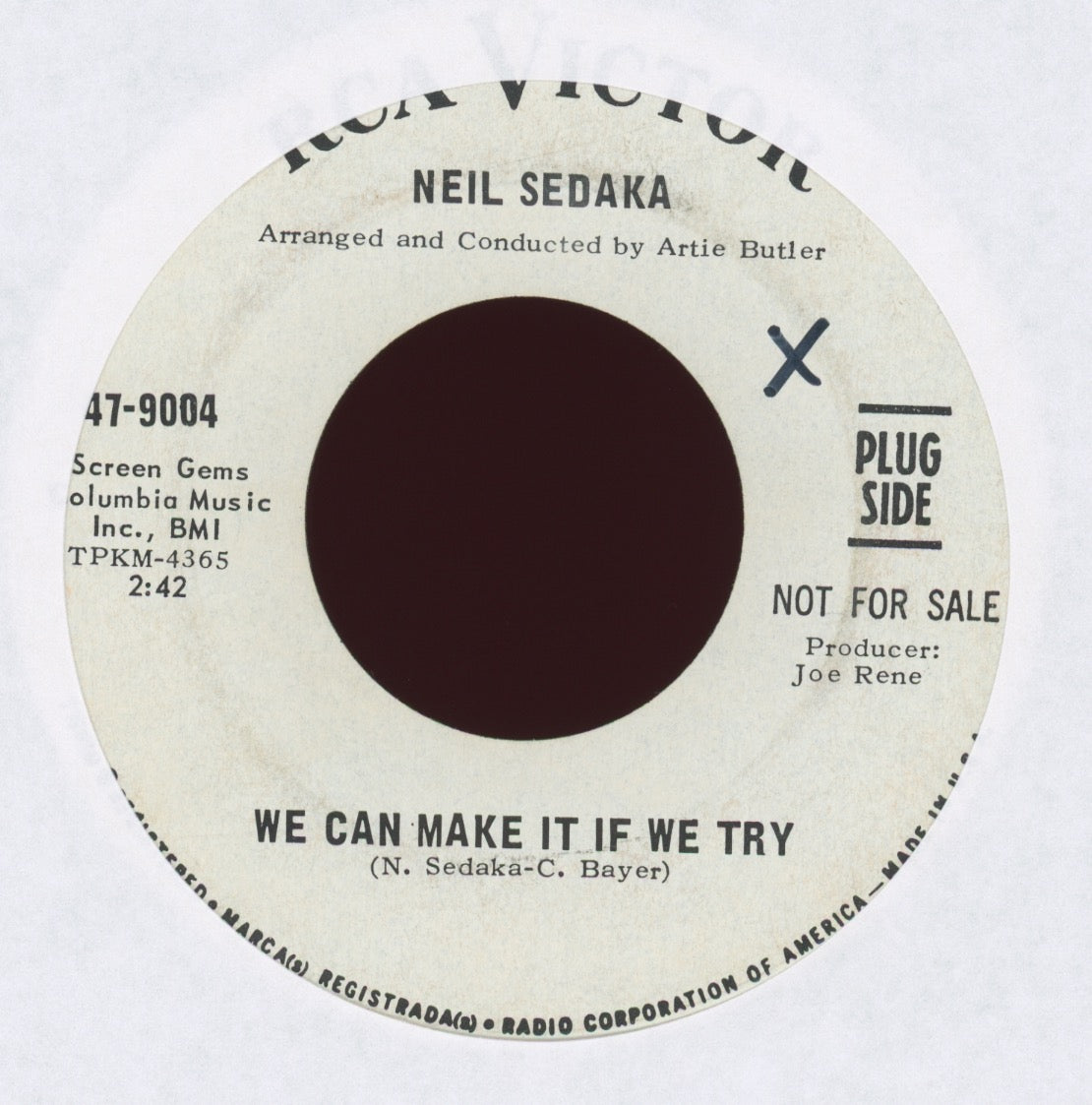 Neil Sedaka - We Can Make It If We Try on RCA Promo