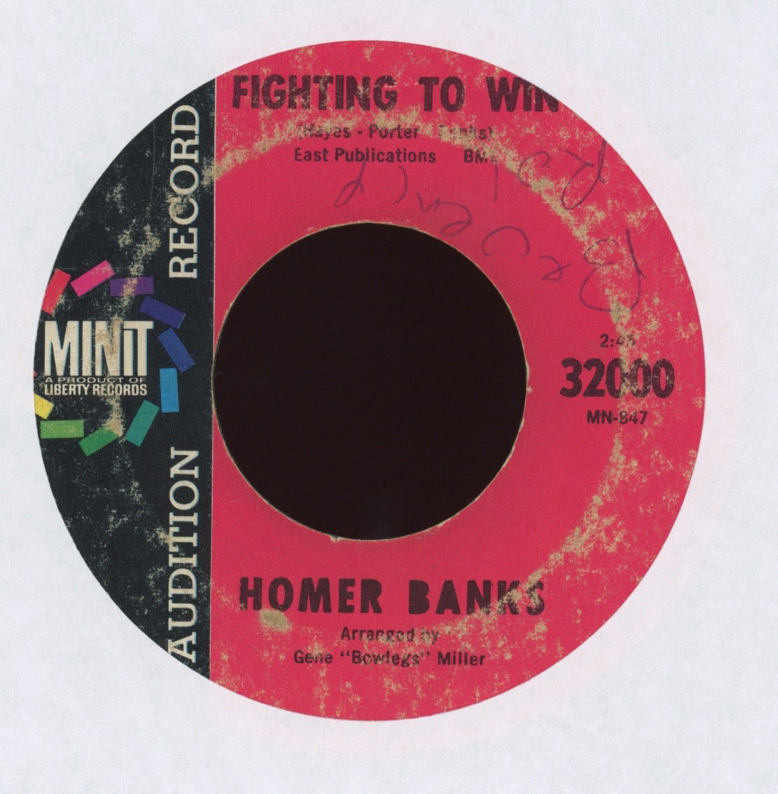 Homer Banks - A Lot Of Love on Minit