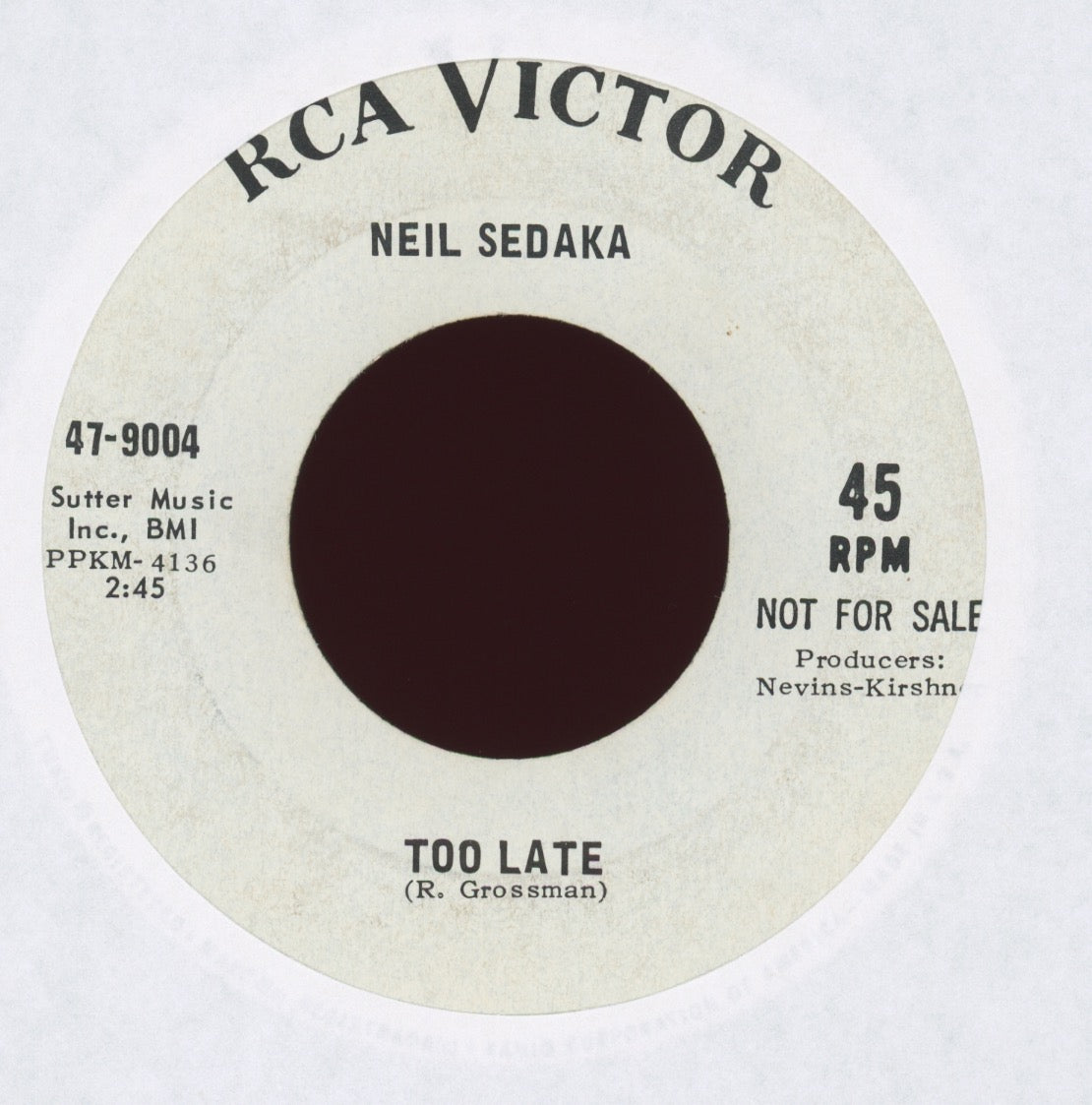 Neil Sedaka - We Can Make It If We Try on RCA Promo