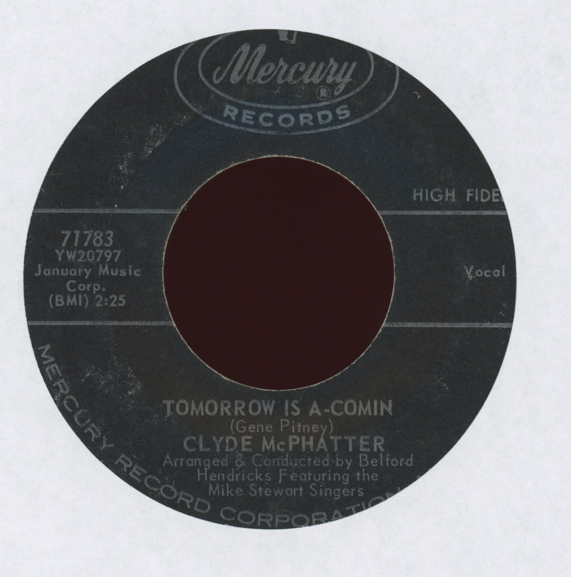 Clyde McPhatter - I'll Love You Til The Cows Come Home on Mercury