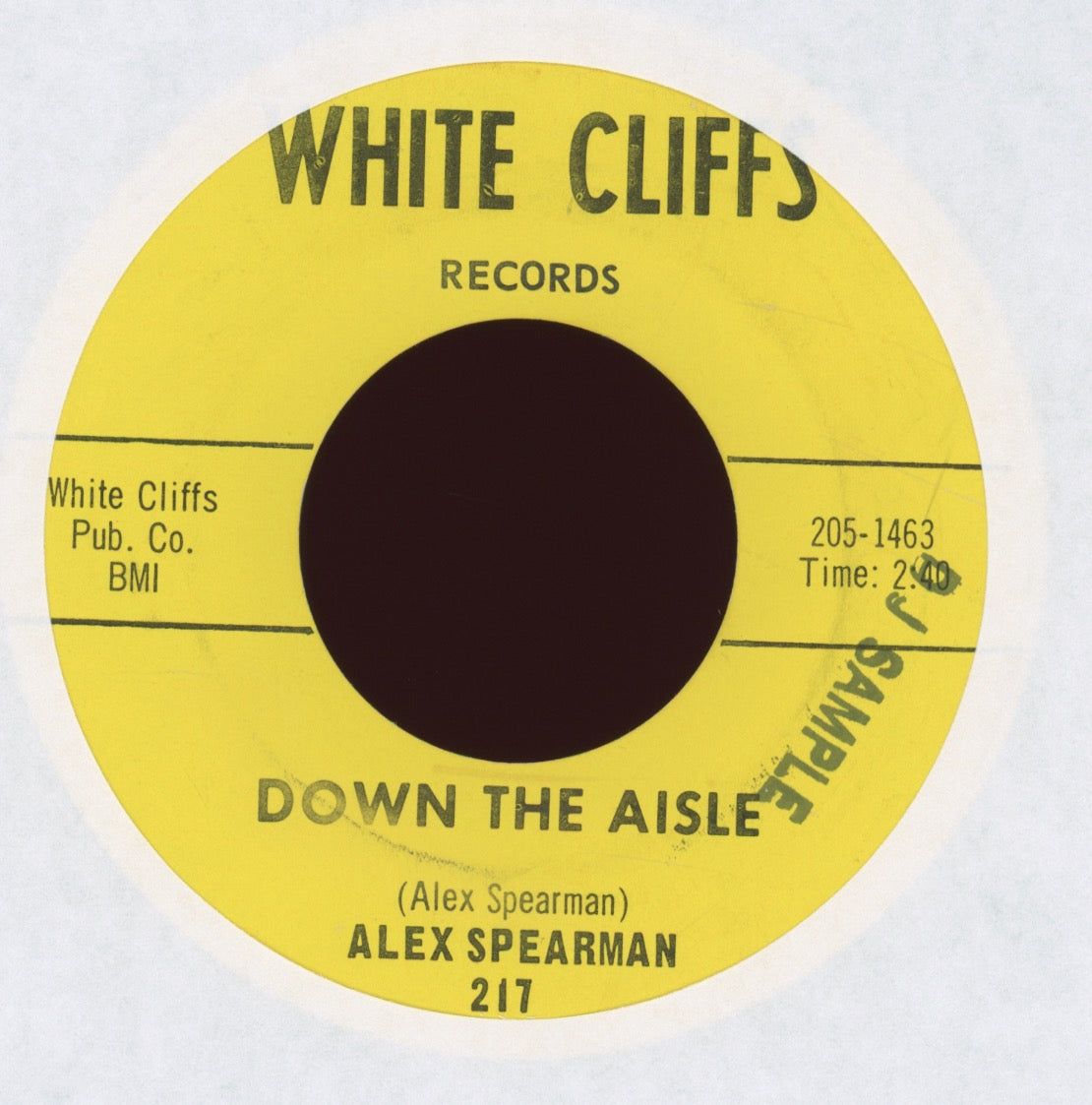 Alex Spearman - I'll Whip It On You on White Cliffs