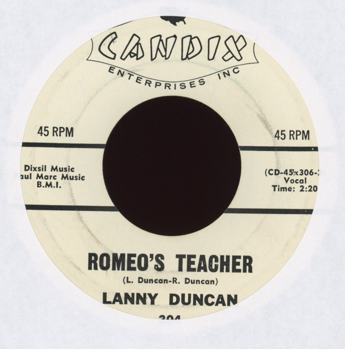 Lanny Duncan - Romeo's Teacher on Candix Promo
