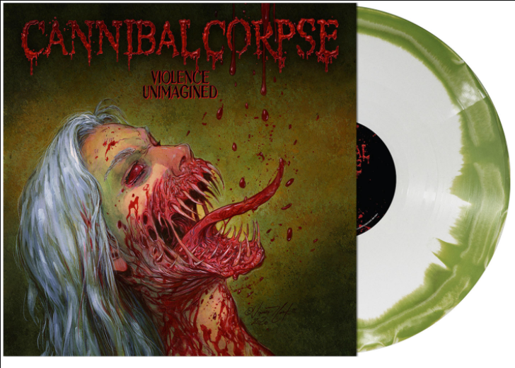 Cannibal Corpse - Violence Unimagined [Indie-Exclusive White & Green Vinyl]