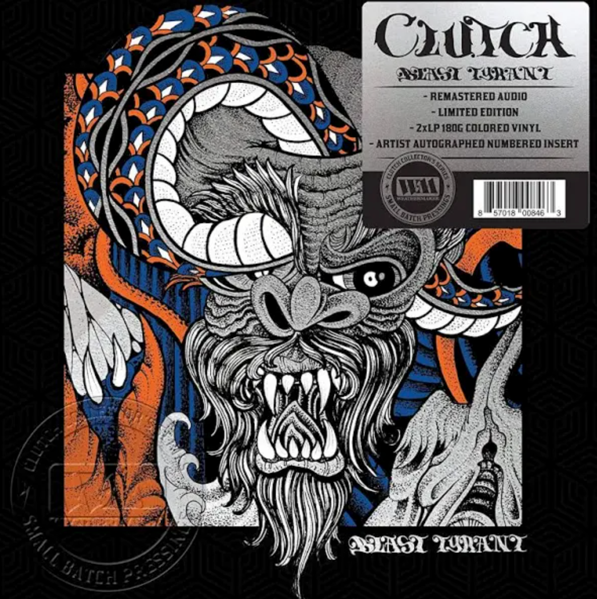 Clutch - Blast Tyrant [Blue & Orange Vinyl]