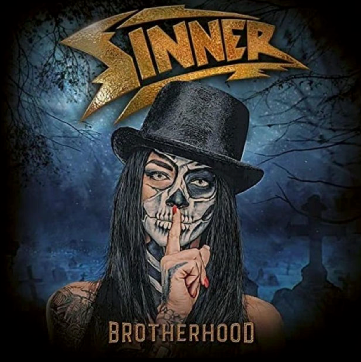 Sinner - Brotherhood [Clear, White & Black Vinyl]