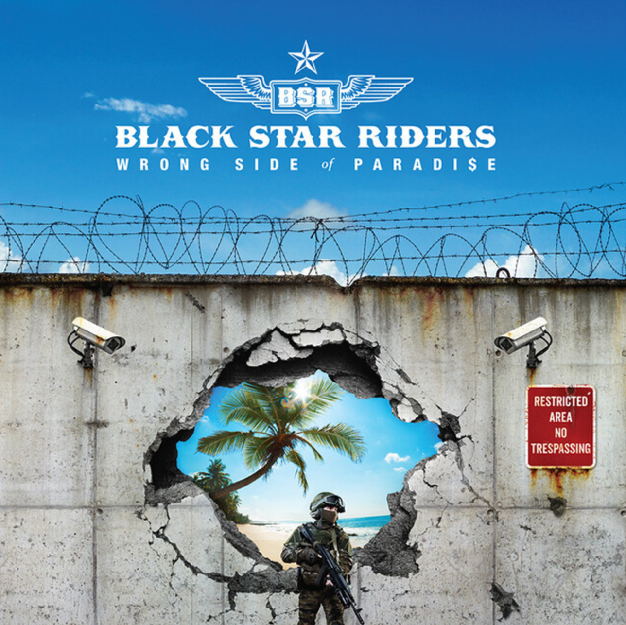 Black Star Riders - Wrong Side of Paradise [Blue Vinyl]