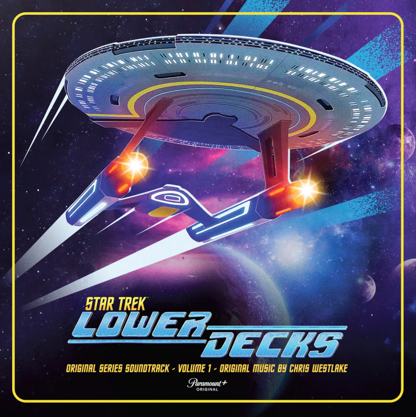 Chris Westlake - Star Trek Lower Decks (Original Series Soundtrack 1) [Galaxy Colored Vinyl]