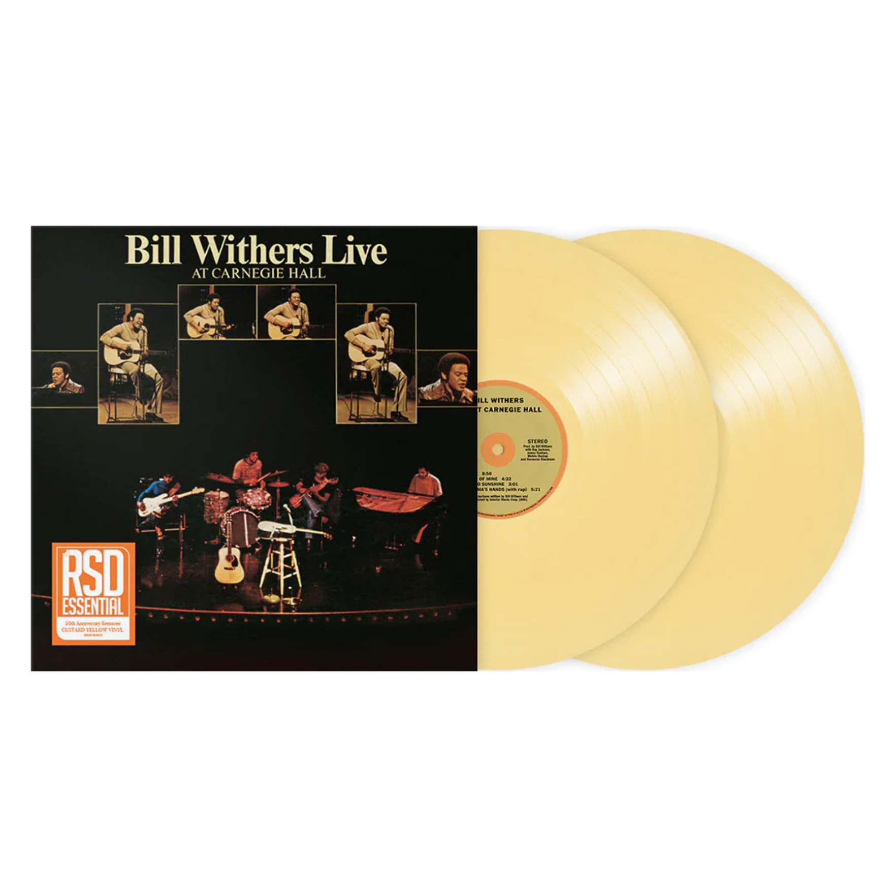 [DAMAGED] Bill Withers - Live At Carnegie Hall [Custard Yellow Vinyl]