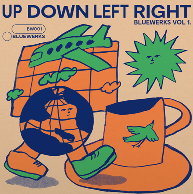 Various - Bluewerks Vol. 1 & 2: Up Down Left Right / In Full Bloom [Black Vinyl]