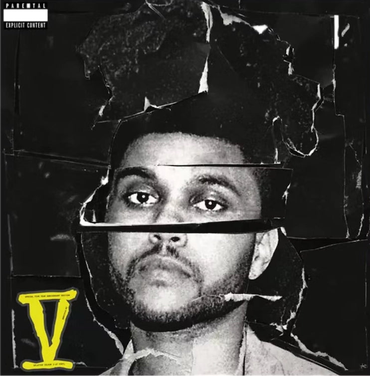 The Weeknd - Beauty Behind The Madness (5th Anniversary Edition) [Yellow w/ Black Splatter Vinyl] [LIMIT 1 PER CUSTOMER]