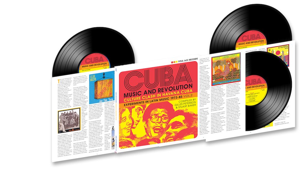 [DAMAGED] Various - Soul Jazz Records Presents - Cuba: Music And Revolution: Culture Clash In Havana: Experiments in Latin Music 1975-85 Vol. 2 [3-lp]