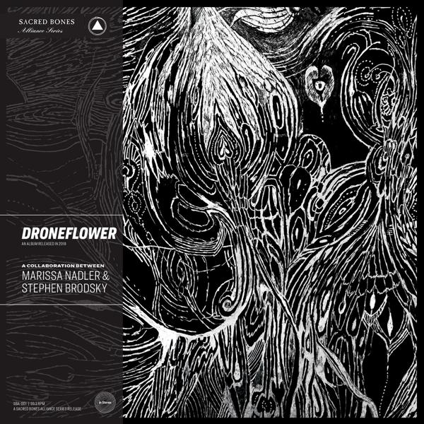 Marissa Nadler & Stephen Brodsky - Droneflower [Clear/Black Marbled]