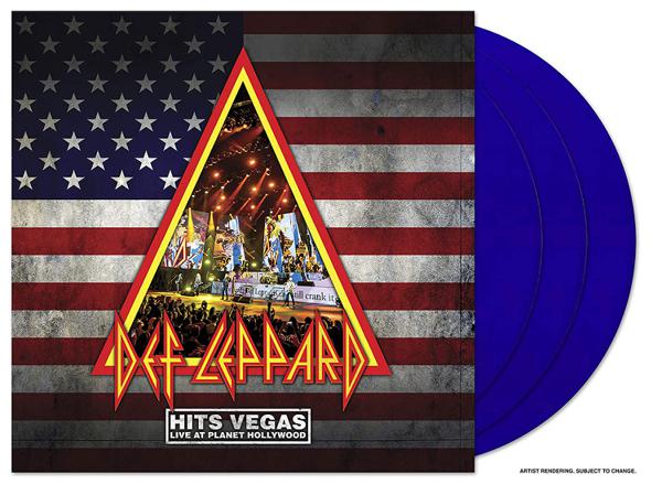 Def Leppard - Hits Vegas - Live At Planet Hollywood [Blue Vinyl]