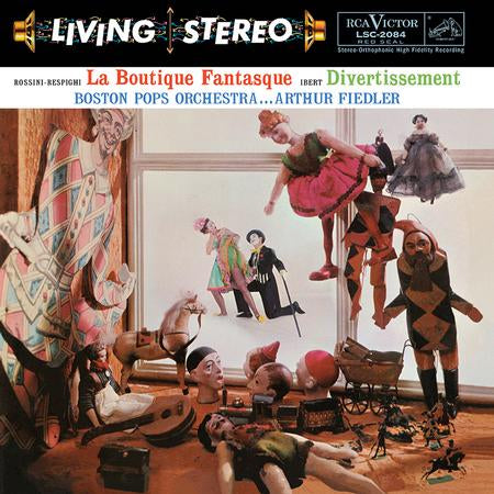 Arthur Fiedler, Boston Pops Orchestra - Rossini-Respighi: La Boutique Fantasque & Ibert: Divertissement