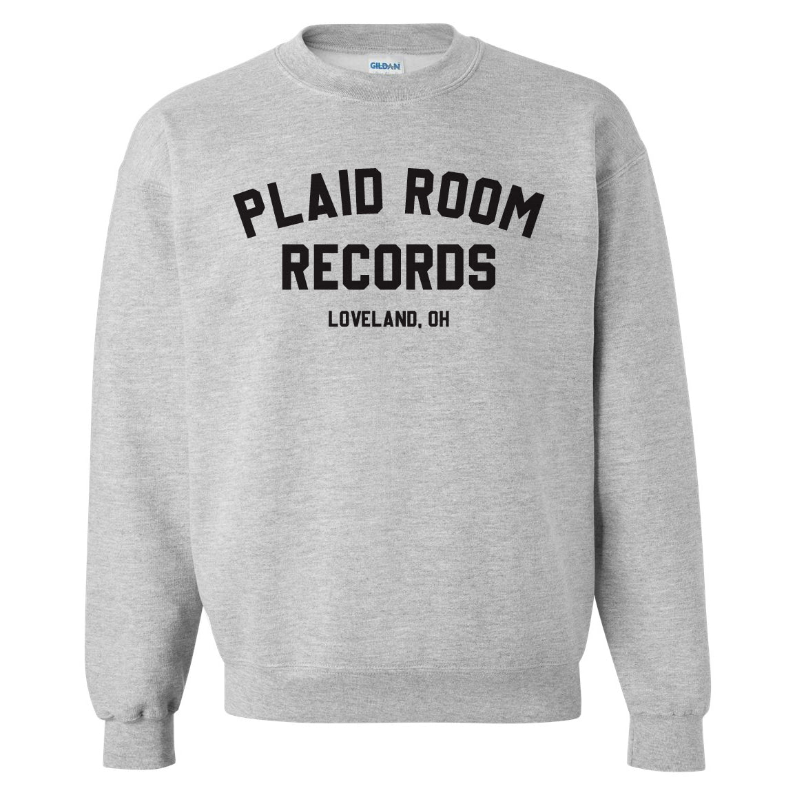 Plaid Room Goes To College Sweatshirt - Grey