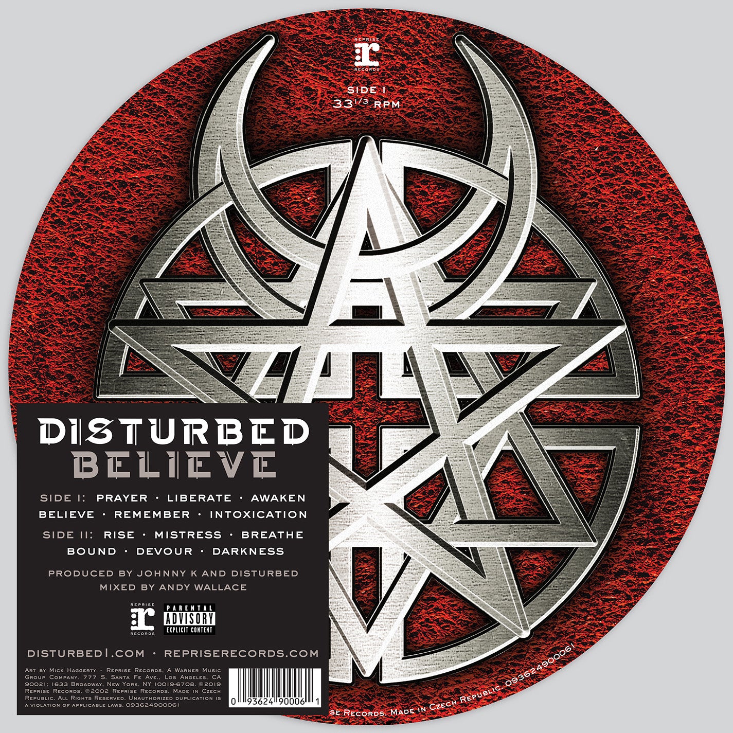 Disturbed - Believe [Picture Disc]
