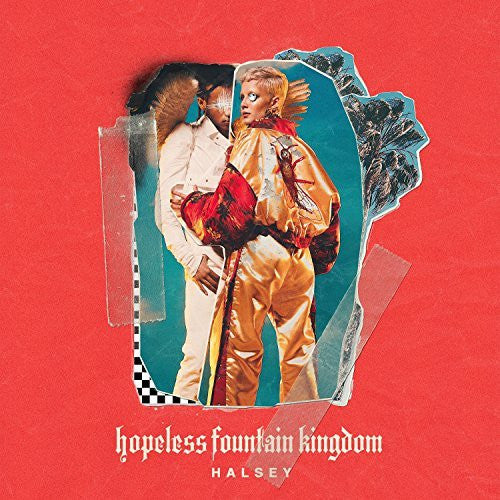 Halsey - Hopeless Fountain [Clear / Teal Splatter Vinyl]