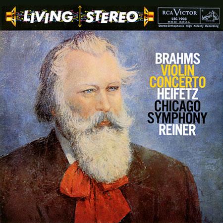 Fritz Reiner - Brahms: Violin Concerto / Jascha Heifetz, violin