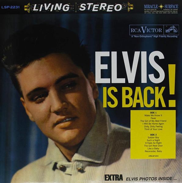 Elvis Presley With The Jordanaires - Elvis Is Back!