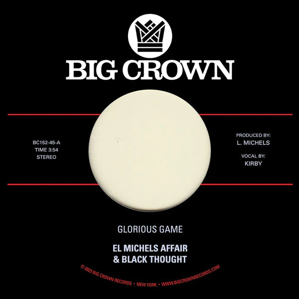 El Michels Affair & Black Thought - Glorious Game B/ w Grateful [7"]