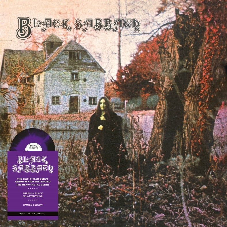Black Sabbath - Black Sabbath [Purple & Black Splatter Vinyl] [Import]