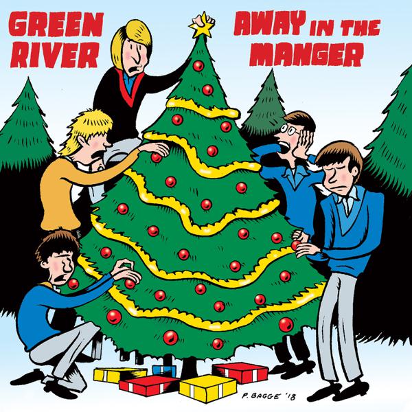 Green River / U-men - Away In A Manger / Blue Christmas
