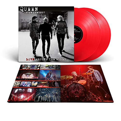 Queen + Adam Lambert - Live Around The World [Red Vinyl]