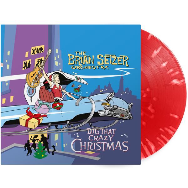 The Brian Setzer Orchestra - Dig That Crazy Christmas [Red & White Splatter Vinyl]